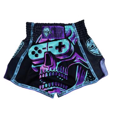 Pride Or Die VIOLENT REALITY Thai shorts - black